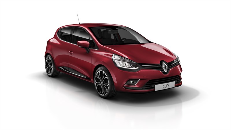 Renault CLIO - design extérieur - véhicule 3D vue 3/4 avant 