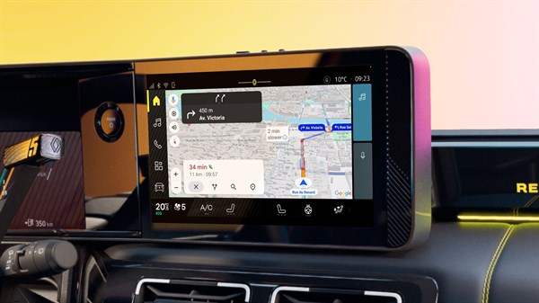 Planficateur de trajet - Renault 5 100% electric