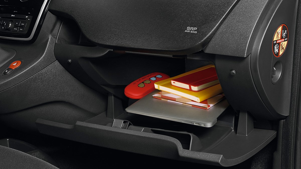 Renault KANGOO - Design intérieur - Rangement de l'avant du véhicule
