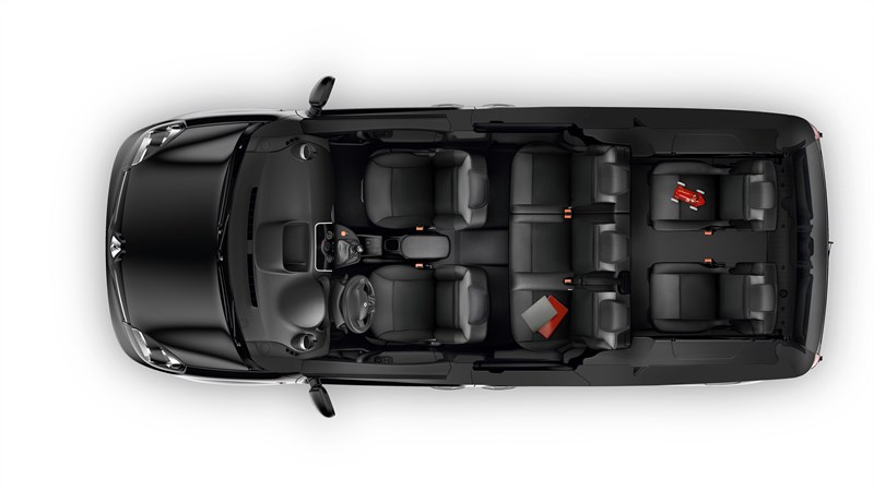 Renault KANGOO - Vue surplombante du véhicule