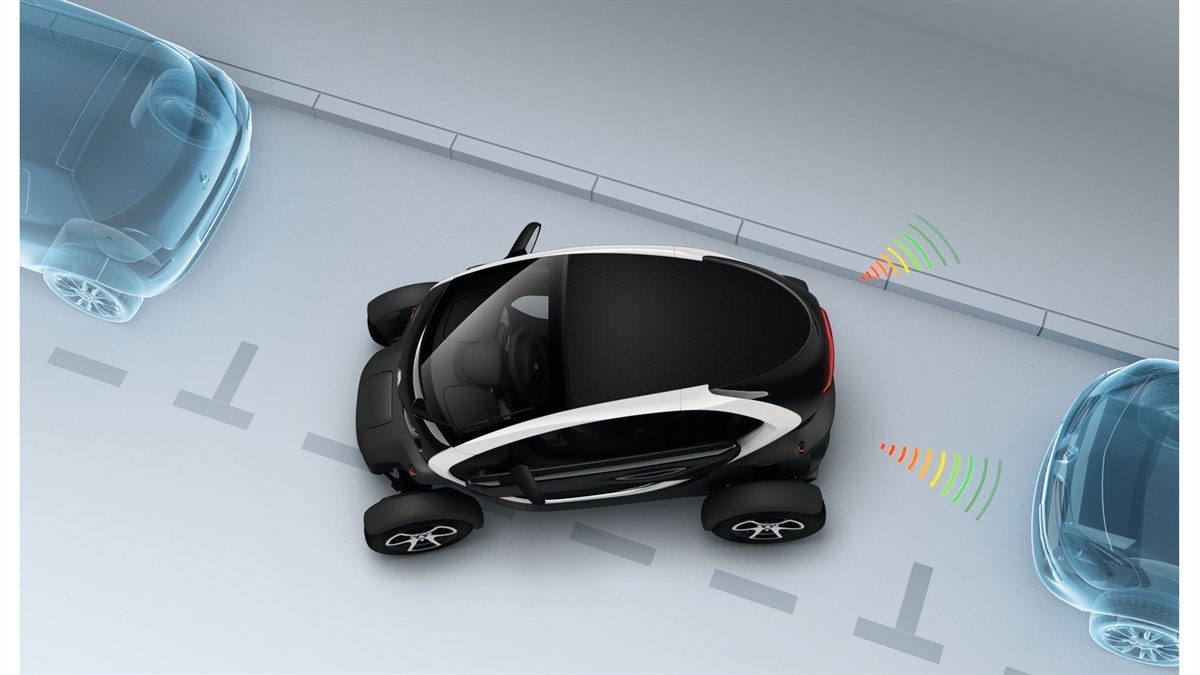 Renault TWIZY - Vue du dessus