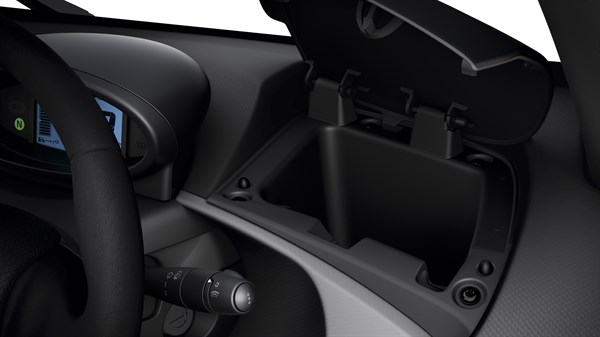Renault TWIZY - Zoom sur la boîte à gants