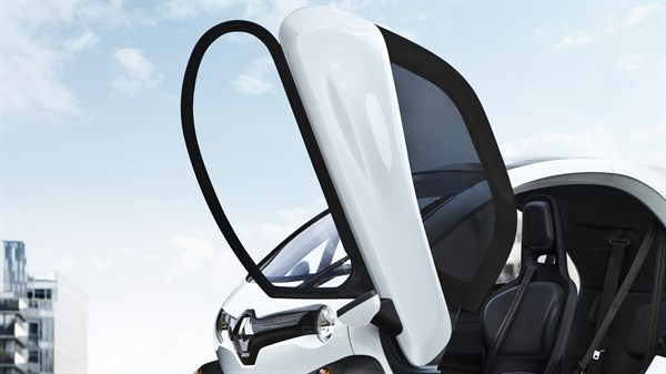 Renault TWIZY - Portes à ouverture en élytre