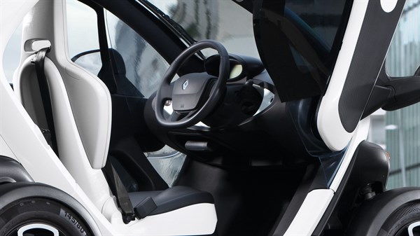 Renault TWIZY - Vue intérieure