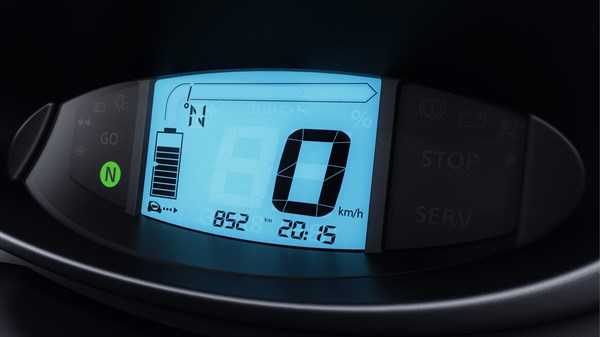 Renault TWIZY - Tableau de bord digital