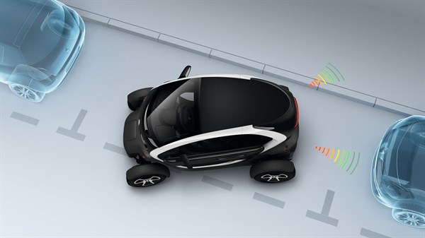 Renault TWIZY - En train de se garer