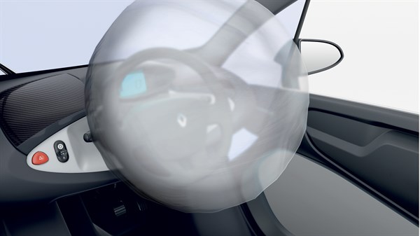 Renault TWIZY - Airbag déployé