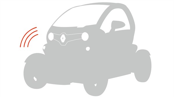 Renault TWIZY - Schéma avec avertisseur sonore