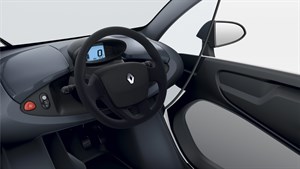 Renault TWIZY - Design intérieur tableau de bord
