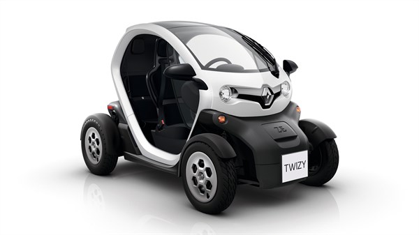 Renault TWIZY - en situation urbaine