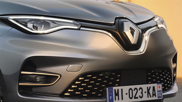 Zoe E-Tech électrique Feux 100% LED 
