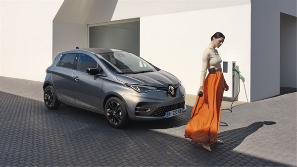 Zoe E-Tech électrique arrière