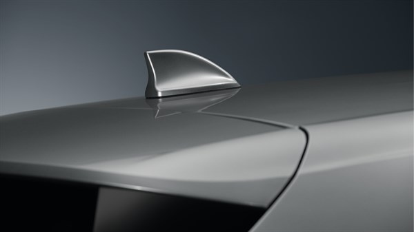 Renault MEGANE - Antenne Requin gris platine