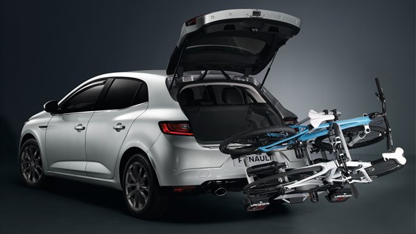 Renault MEGANE - Porte-vélo sur attelage 13 broches